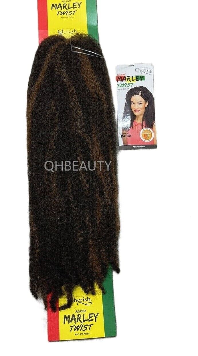 Cherish Synthetic Afro Kinky Cuban Anti itch Hair Extension  Marley Twist Braid