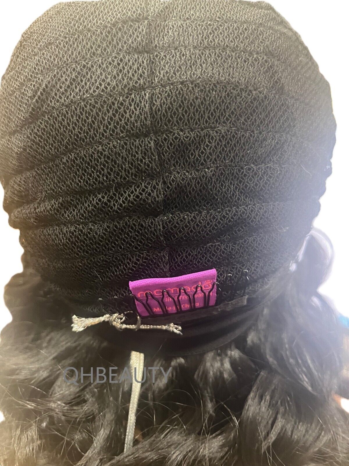 Obsession Synthetic Lace Front Free Part 100% Hand Tied Curly Hair Wig - GRACIE
