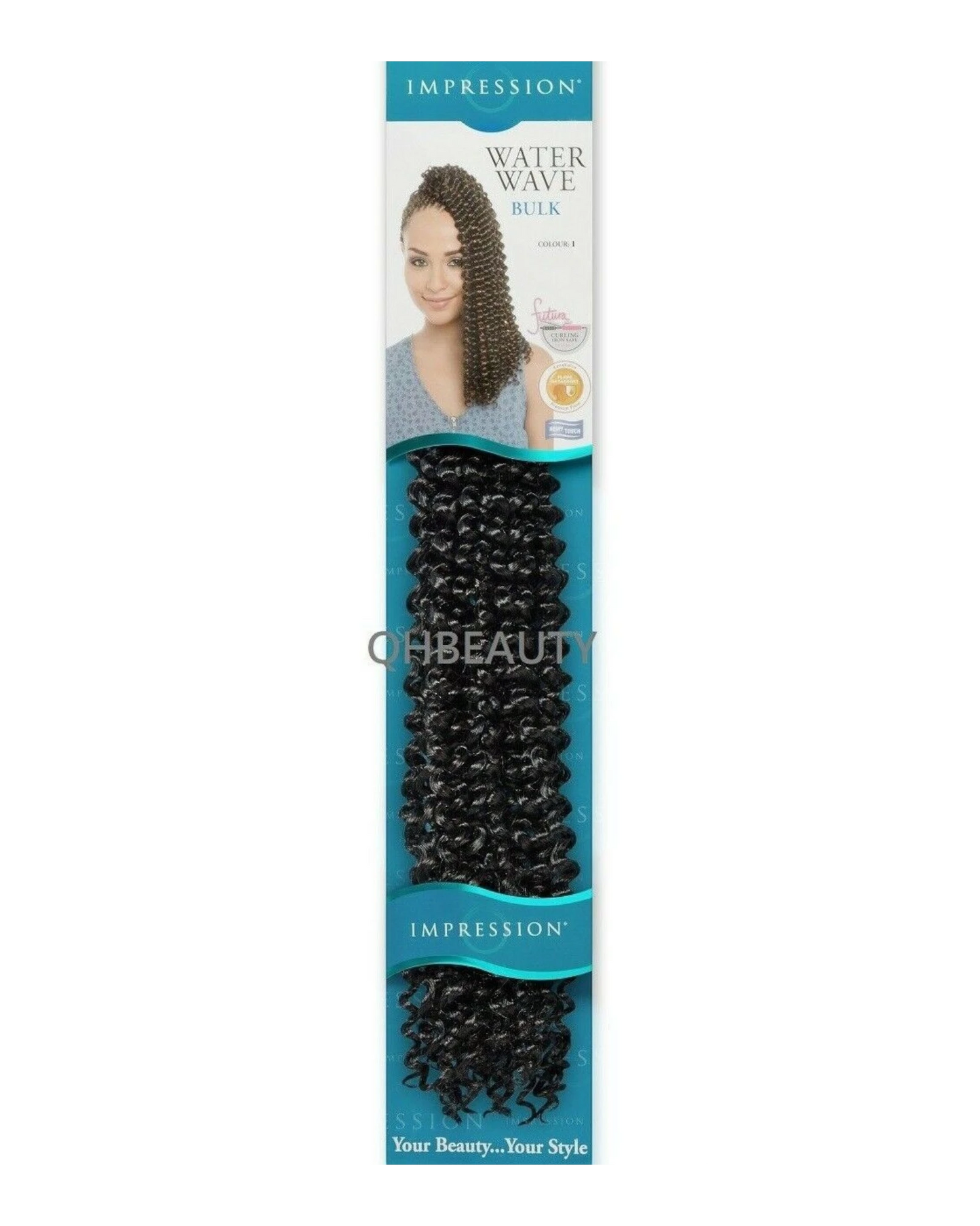 IMPRESSION SYNTHETIC HAIR EXTENSION BRAID - WATER WAVE 22''
