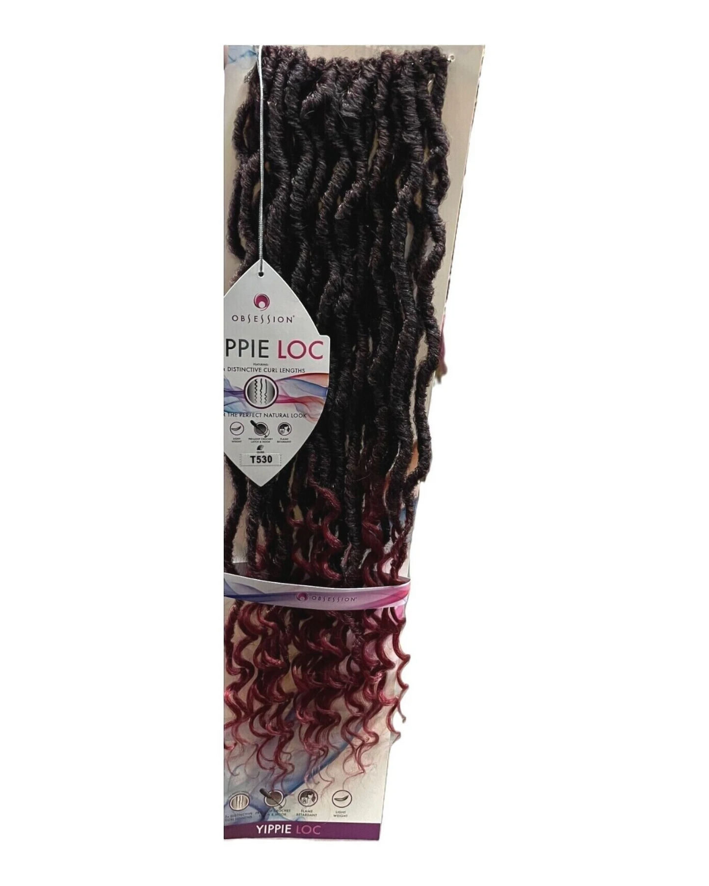 Obsession Synthetic Crochet Long Curly Braid Hair Extension - Yippie Loc
