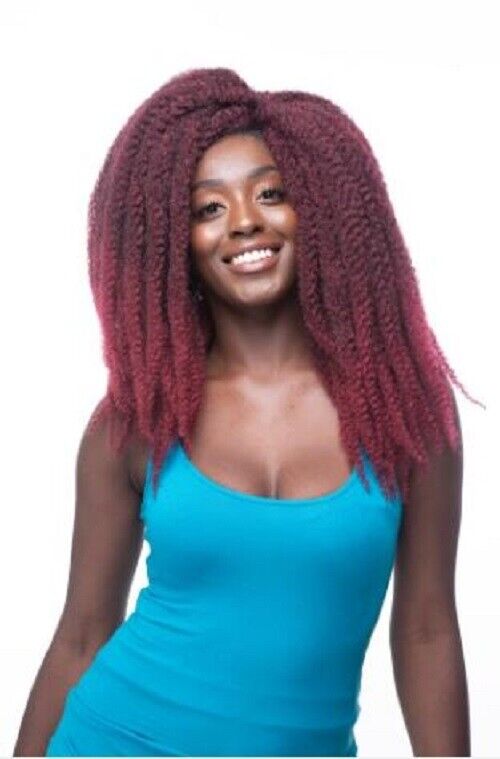 Obsession Synthetic Crochet Afro Cuban Braid Hair Extension - Havana Twist