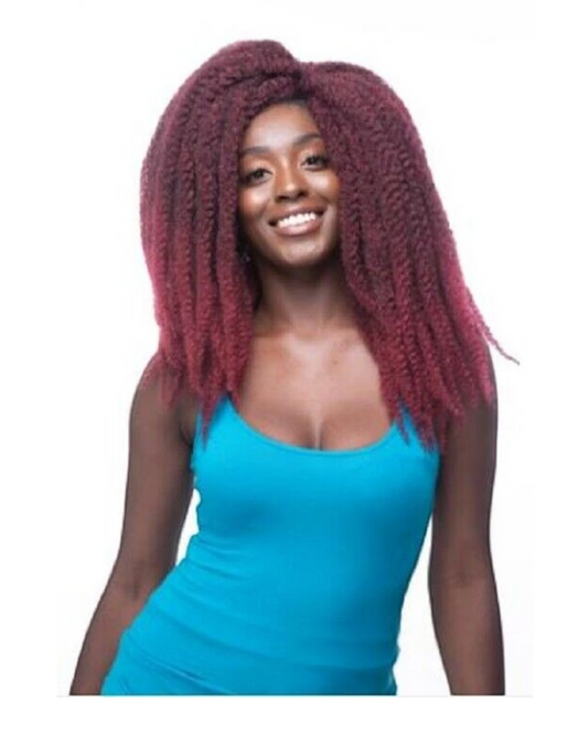 Obsession Synthetic Crochet Afro Cuban Braid Hair Extension - Havana Twist