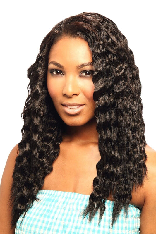 CHERISH SYNTHETIC DEEP WAVE HAIR EXTENSION WEAVE - ENTICE 14 INCHES