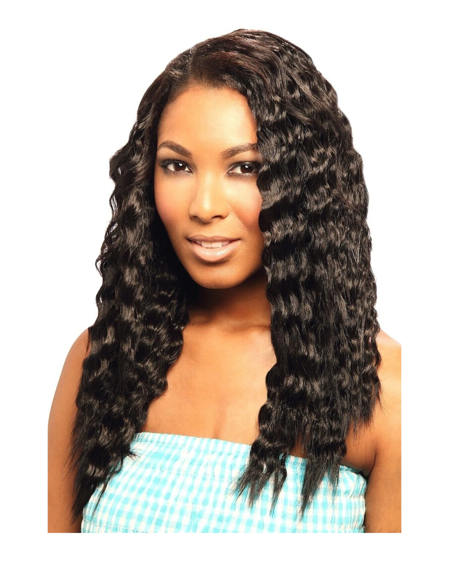 CHERISH SYNTHETIC DEEP WAVE HAIR EXTENSION WEAVE - ENTICE 14 INCHES