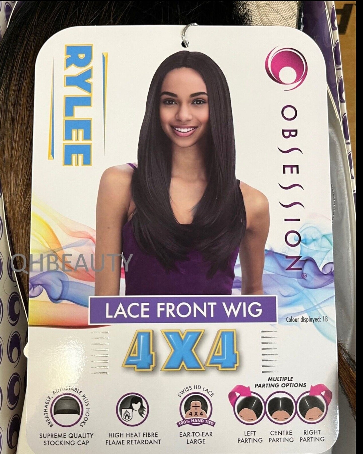 Obsession Synthetic Swiss HD 4x4 Lace Front Free Part Layered Hair Wig - RYLEE