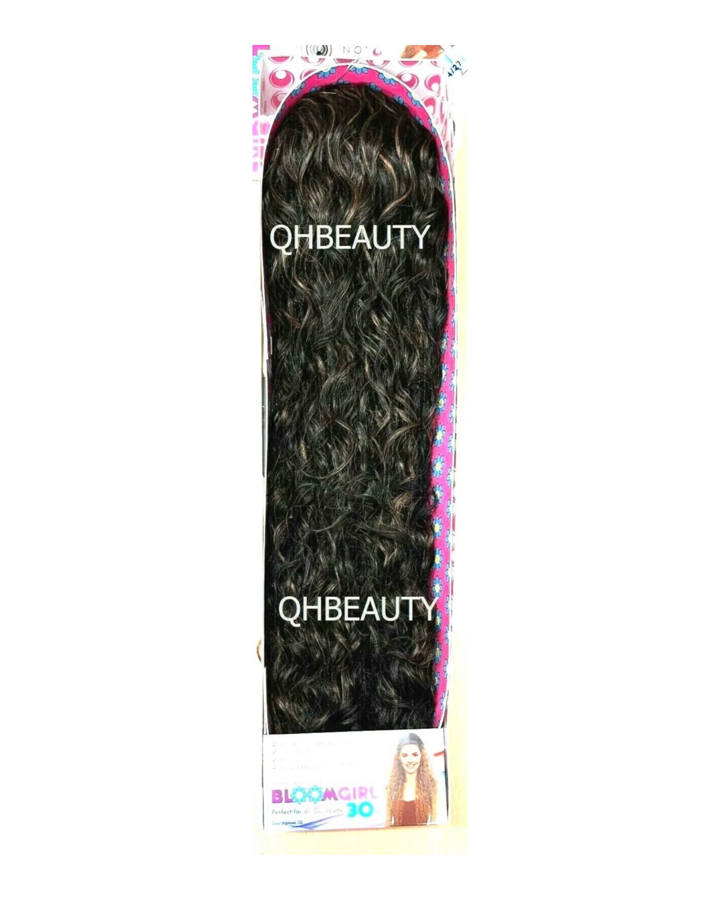 OBSESSION SYNTHETIC DRAWSTRING CURLY LONG HAIR PONYTAIL - BLOOM GIRL 30 INCH