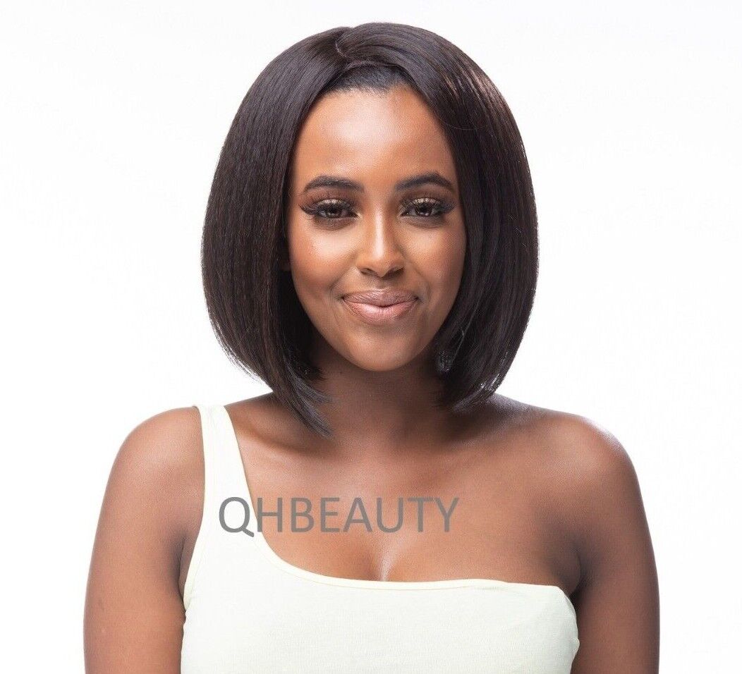 Obsession Synthetic Lace Front Free Part Hand Tied Straight Hair Wig - FIORELLA
