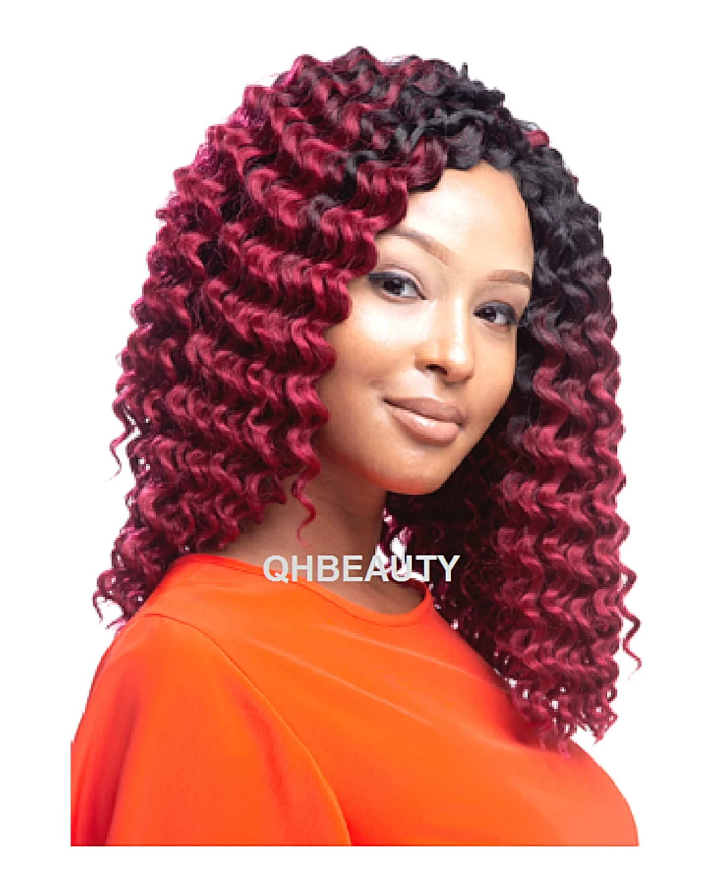 Obsession Synthetic Curly Crochet Braid Hair Extension - Deep Twist 14 inch