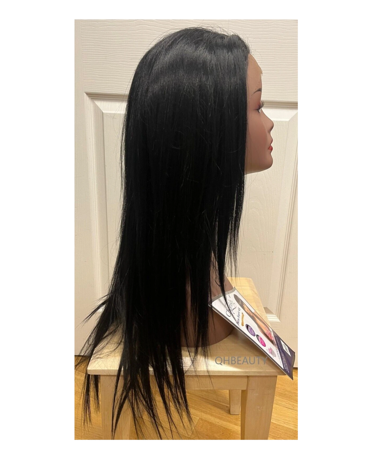 Cherish Synthetic Handmade Straight Invisible Wider Lace Front Hair Wig - CONNIE