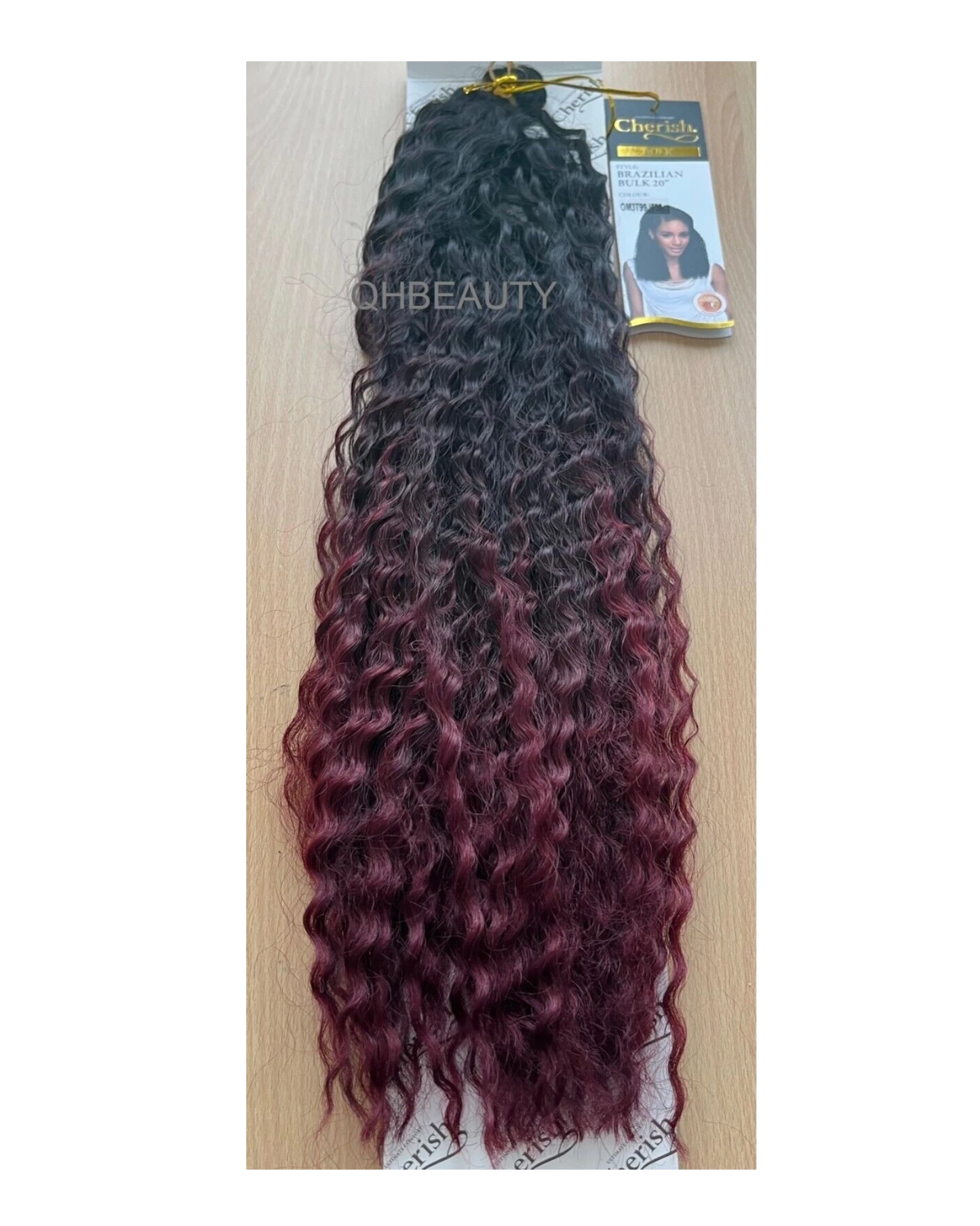 Cherish Synthetic Crochet Braid Curly Hair Extension Style - Brazilian Bulk 20"
