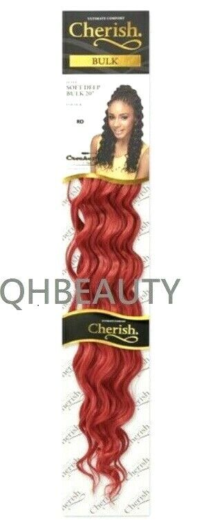 CHERISH SYNTHETIC BULK CROCHET HAIR EXTENSION BRAIDS - SOFT DEEP 20 INCH