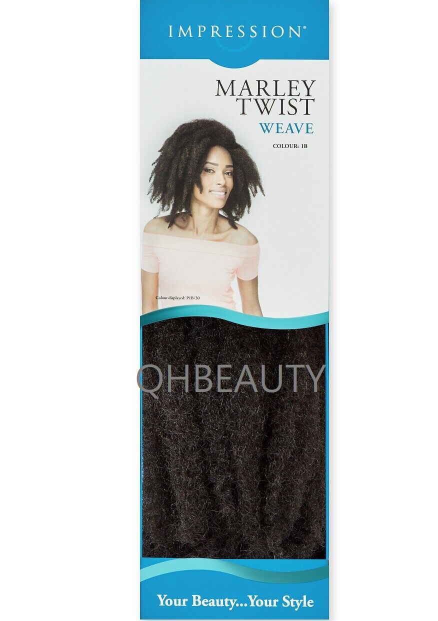 IMPRESSION SYNTHETIC AFRO CUBAN HAIR EXTENSIONS - MARLEY TWIST WEAVE