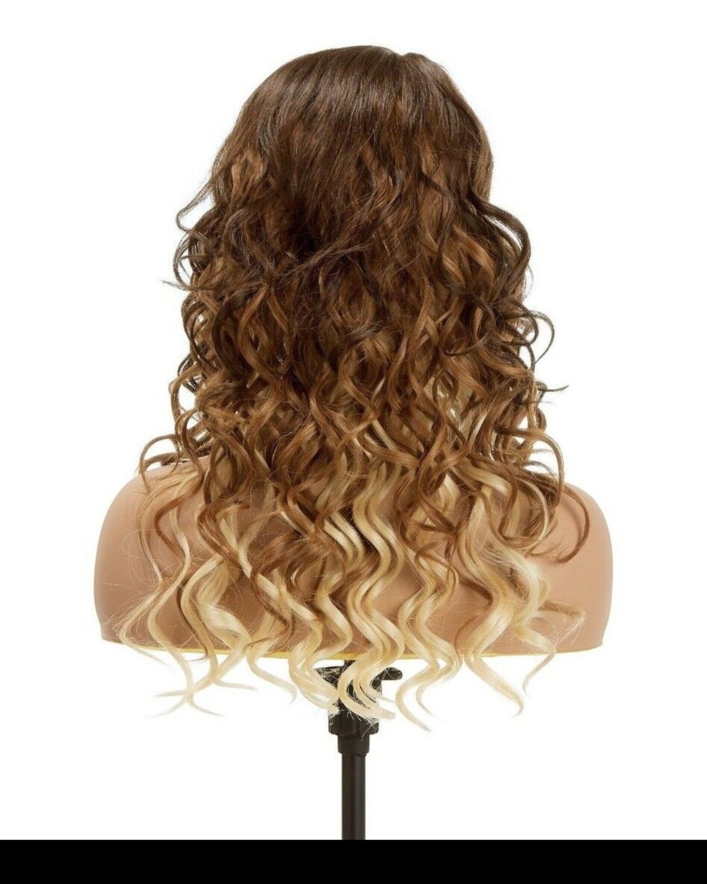 Impression Synthetic Invisible Part Lace Front Long Curly Hair Wig Alexis