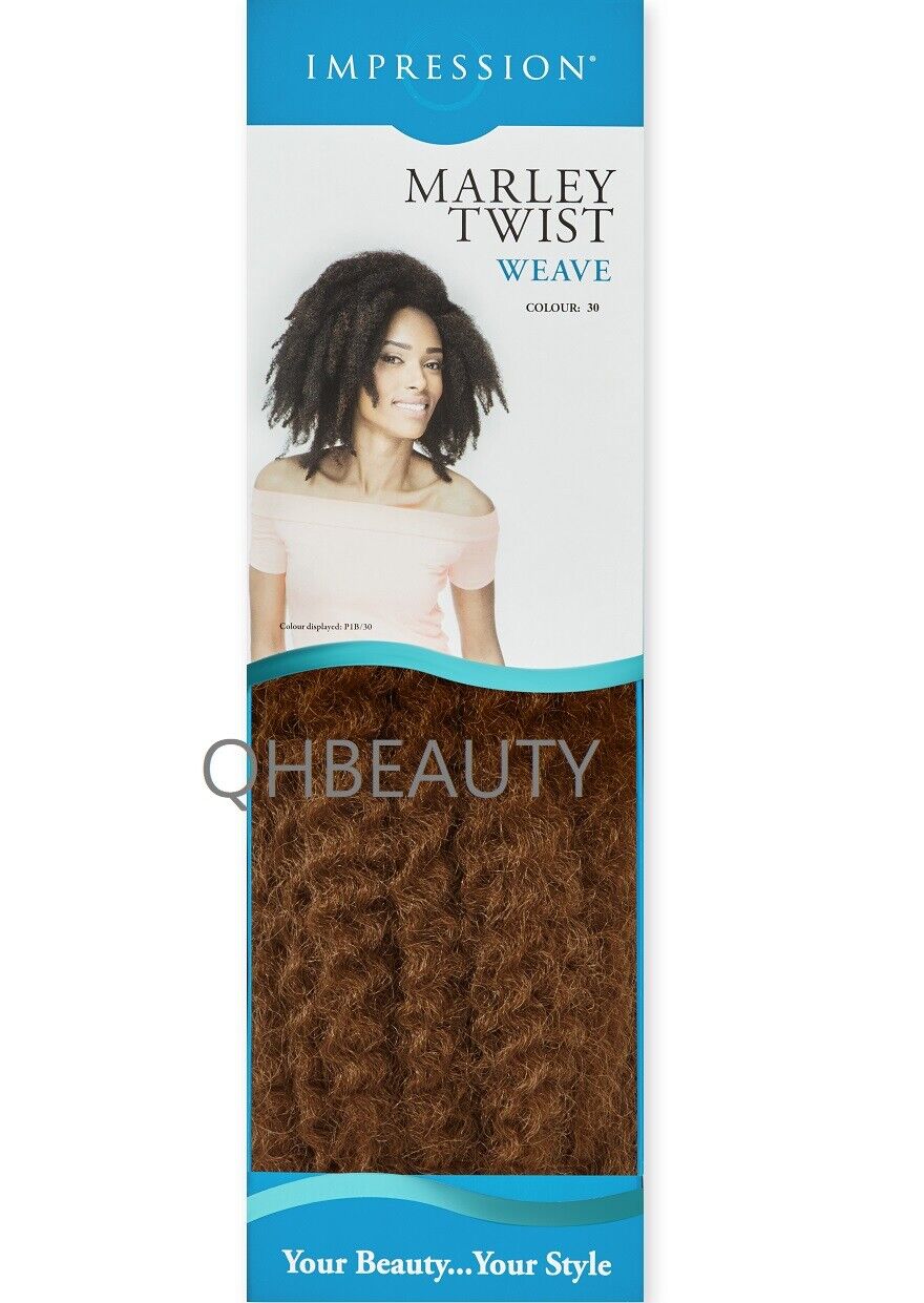 IMPRESSION SYNTHETIC AFRO CUBAN HAIR EXTENSIONS - MARLEY TWIST WEAVE