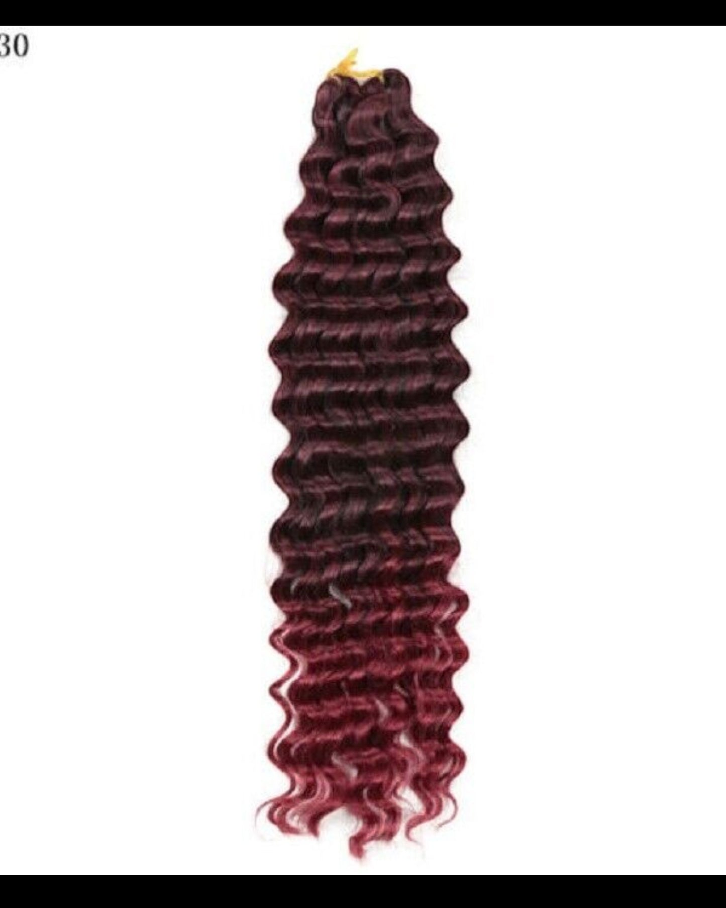 Obsession Synthetic long Curly Crochet Braid Hair Extension - Deep Twist 26 inch
