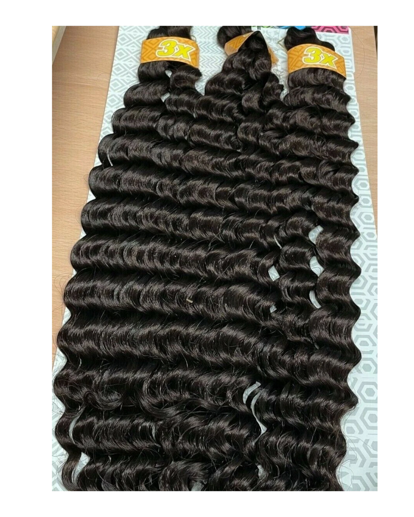 Cherish Synthetic Crochet Braid Hair Extension Handmade  3 x Deep Twist 16"
