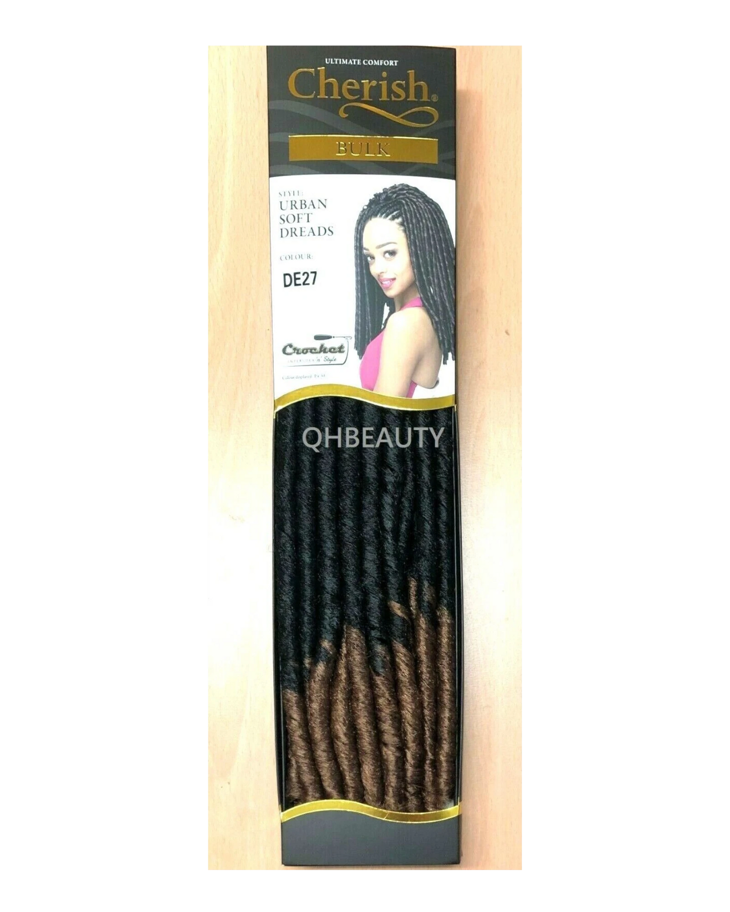 Cherish Synthetic Bulk Crochet Afro Hair Extension braid - URBAN SOFT DREAD