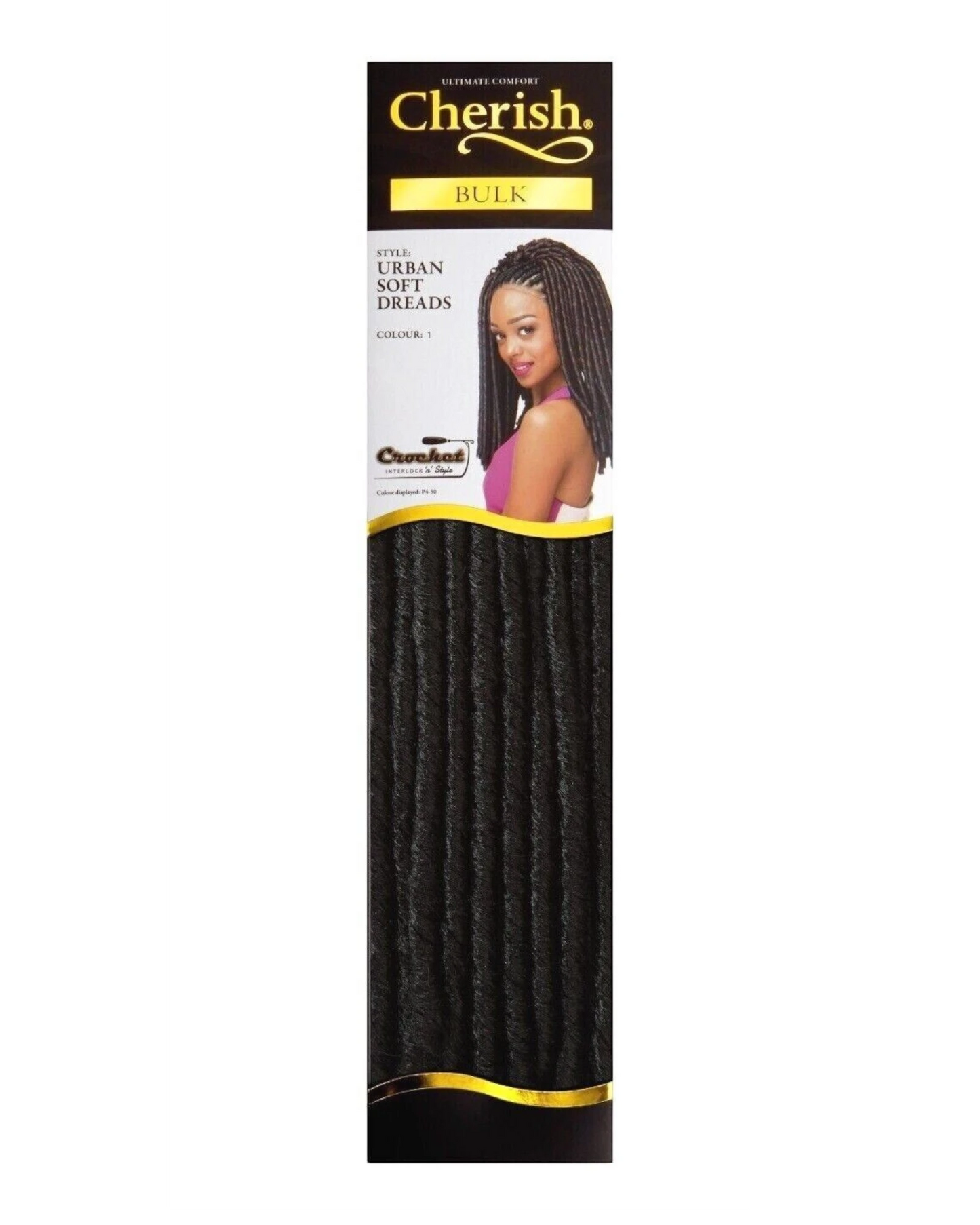Cherish Synthetic Bulk Crochet Afro Hair Extension braid - URBAN SOFT DREAD