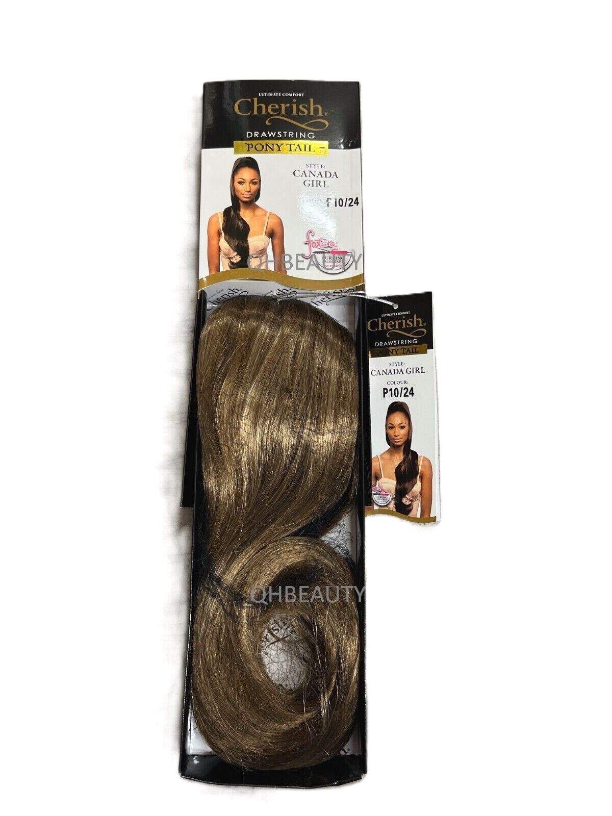Cherish Synthetic Drawstring Long Curly Wavy Hair Ponytail - Canada Girl