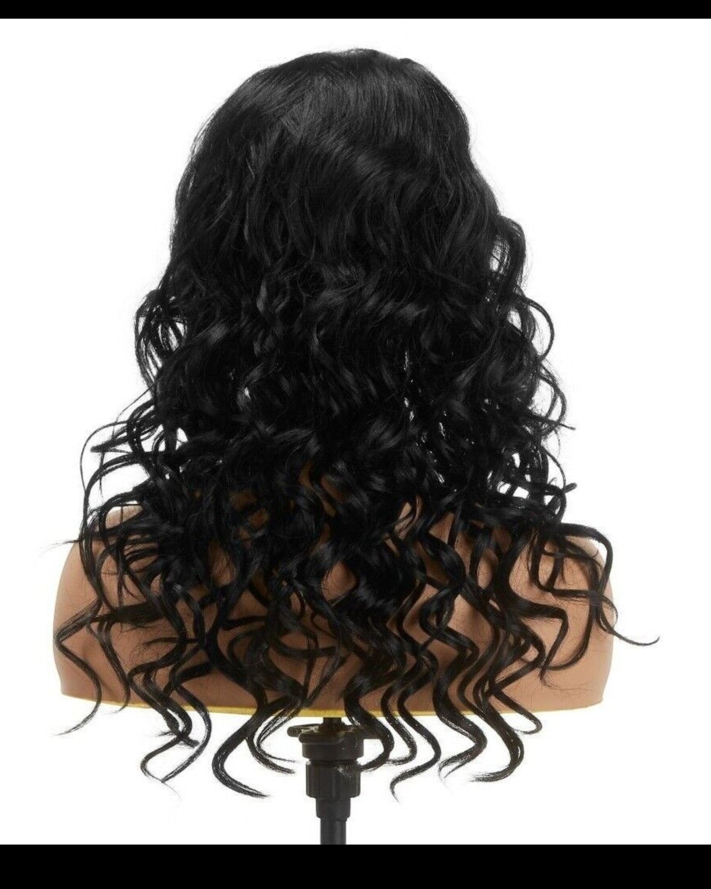 Impression Synthetic Invisible Part Lace Front Long Curly Hair Wig Alexis