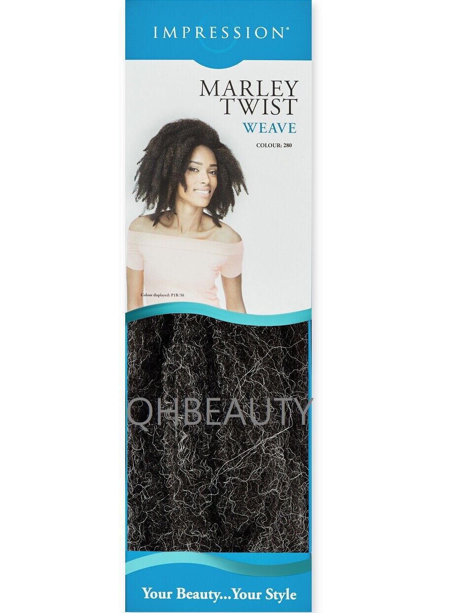 IMPRESSION SYNTHETIC AFRO CUBAN HAIR EXTENSIONS - MARLEY TWIST WEAVE