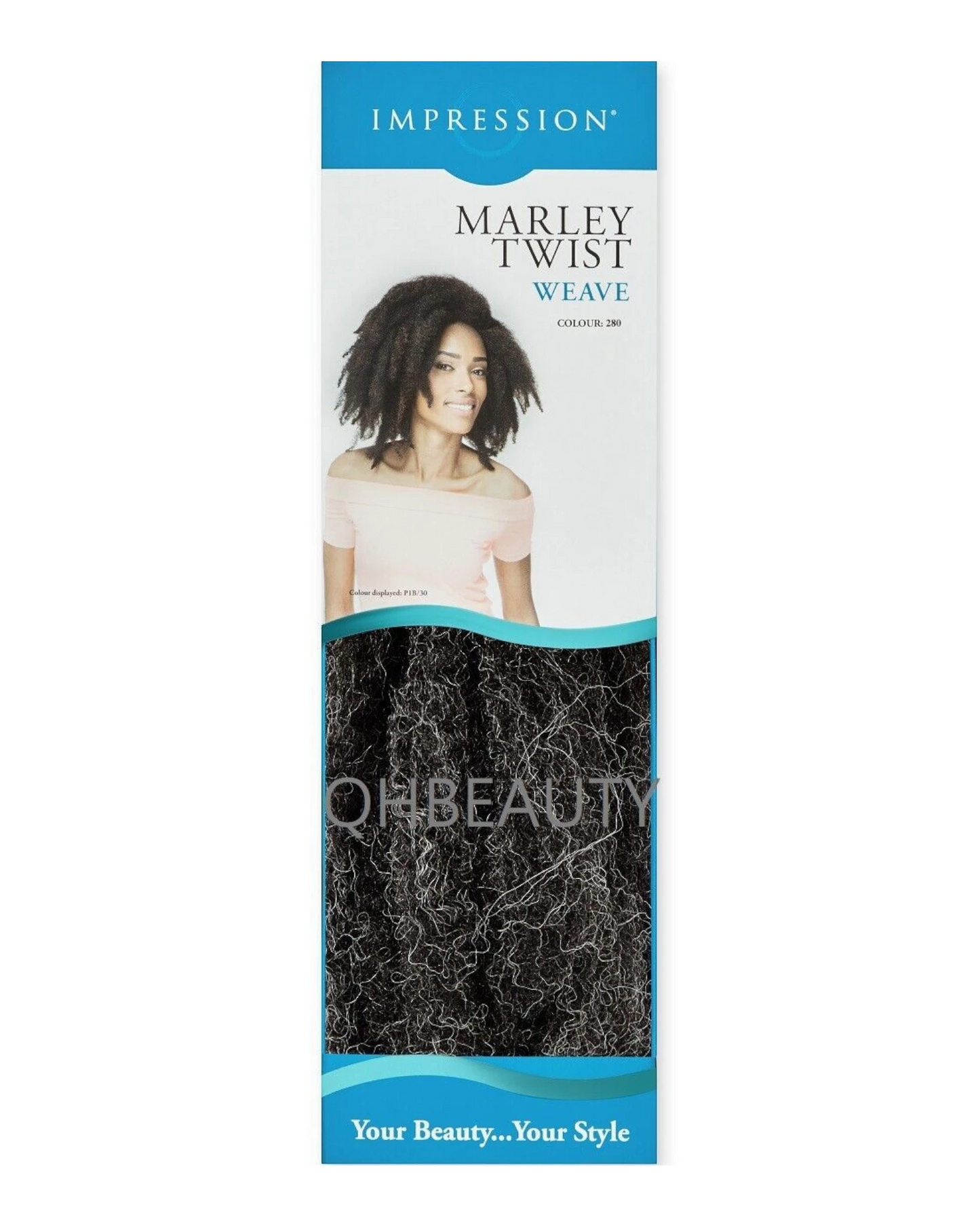 IMPRESSION SYNTHETIC AFRO CUBAN HAIR EXTENSIONS - MARLEY TWIST WEAVE