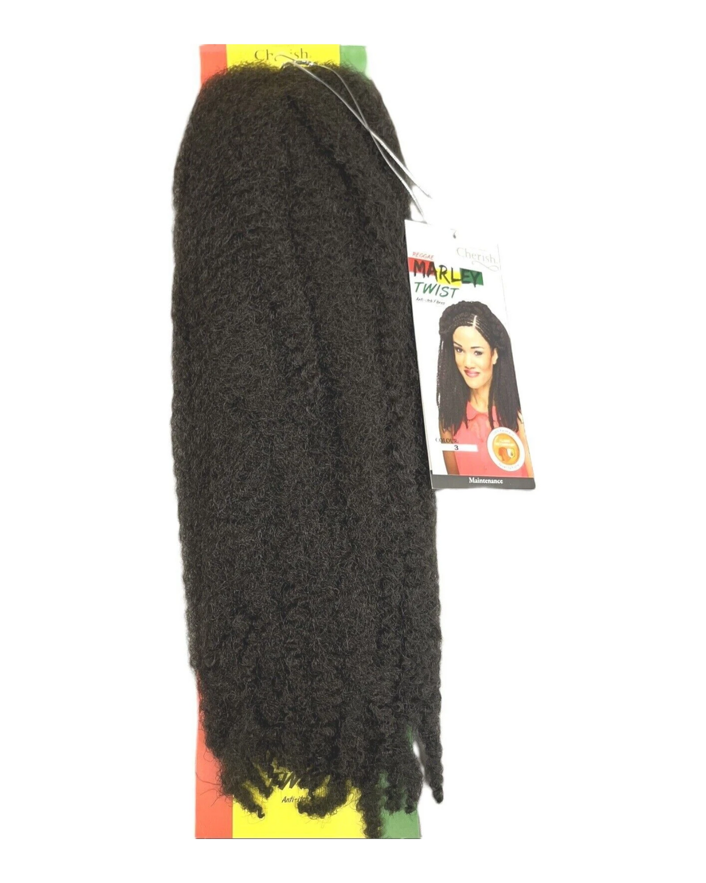 Cherish Synthetic Afro Kinky Cuban Anti itch Hair Extension  Marley Twist Braid