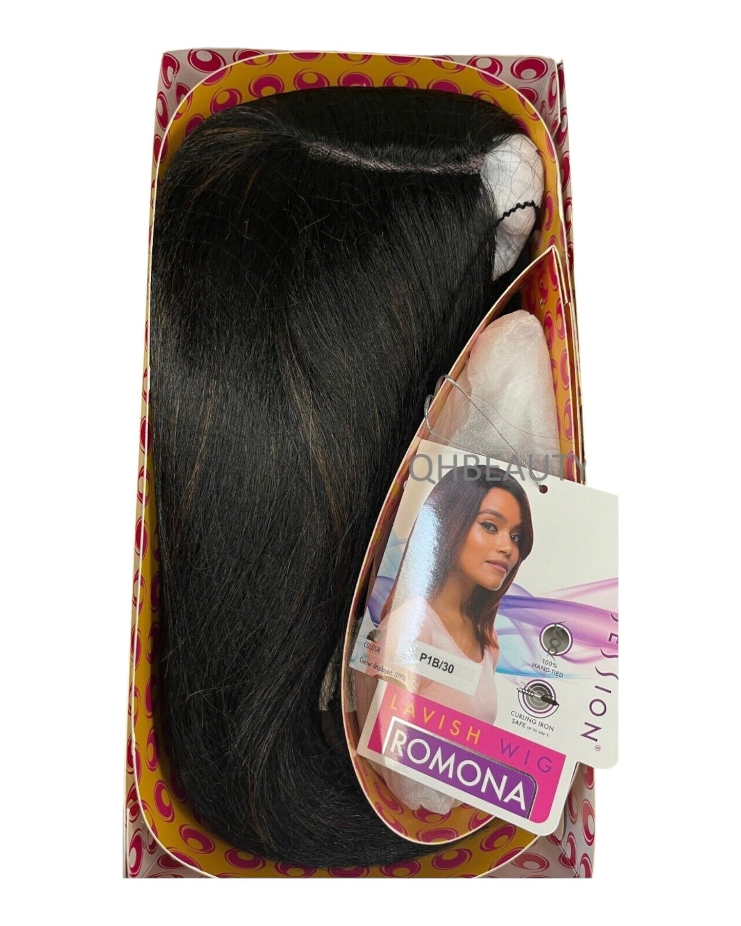 Obsession Synthetic Lavish Straight Yaky Hair Wig - ROMONA