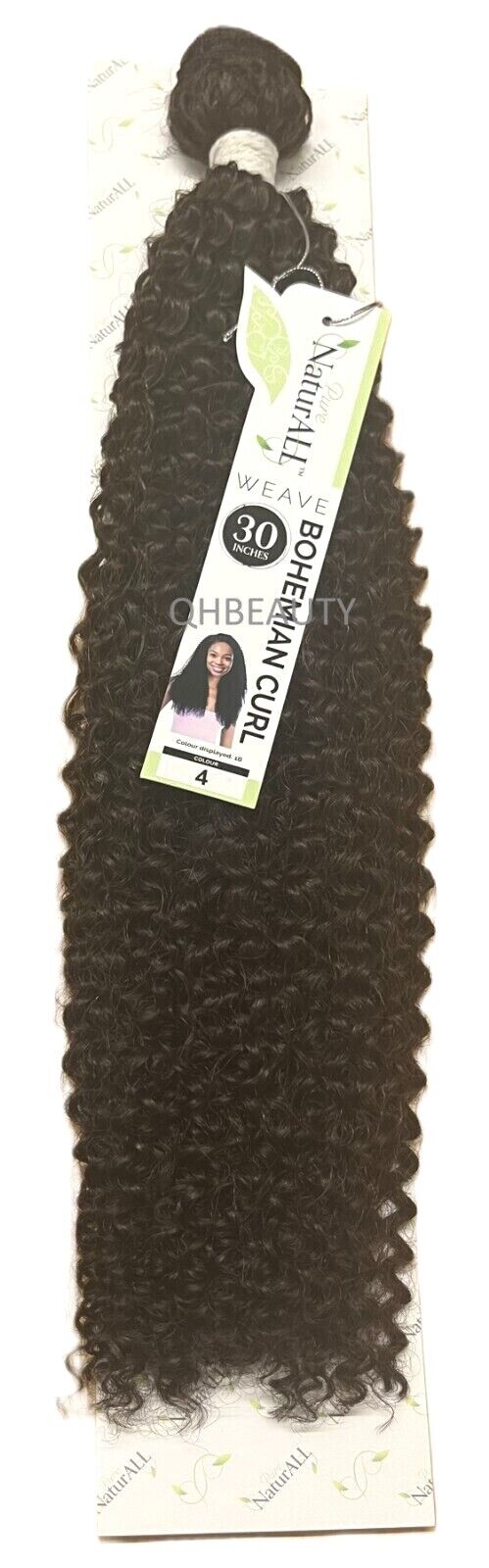 NaturALL SYNTHETIC CURLY HAIR EXTENSION WEAVE - BOHEMIAN CURL WEAVE 30 INCHES