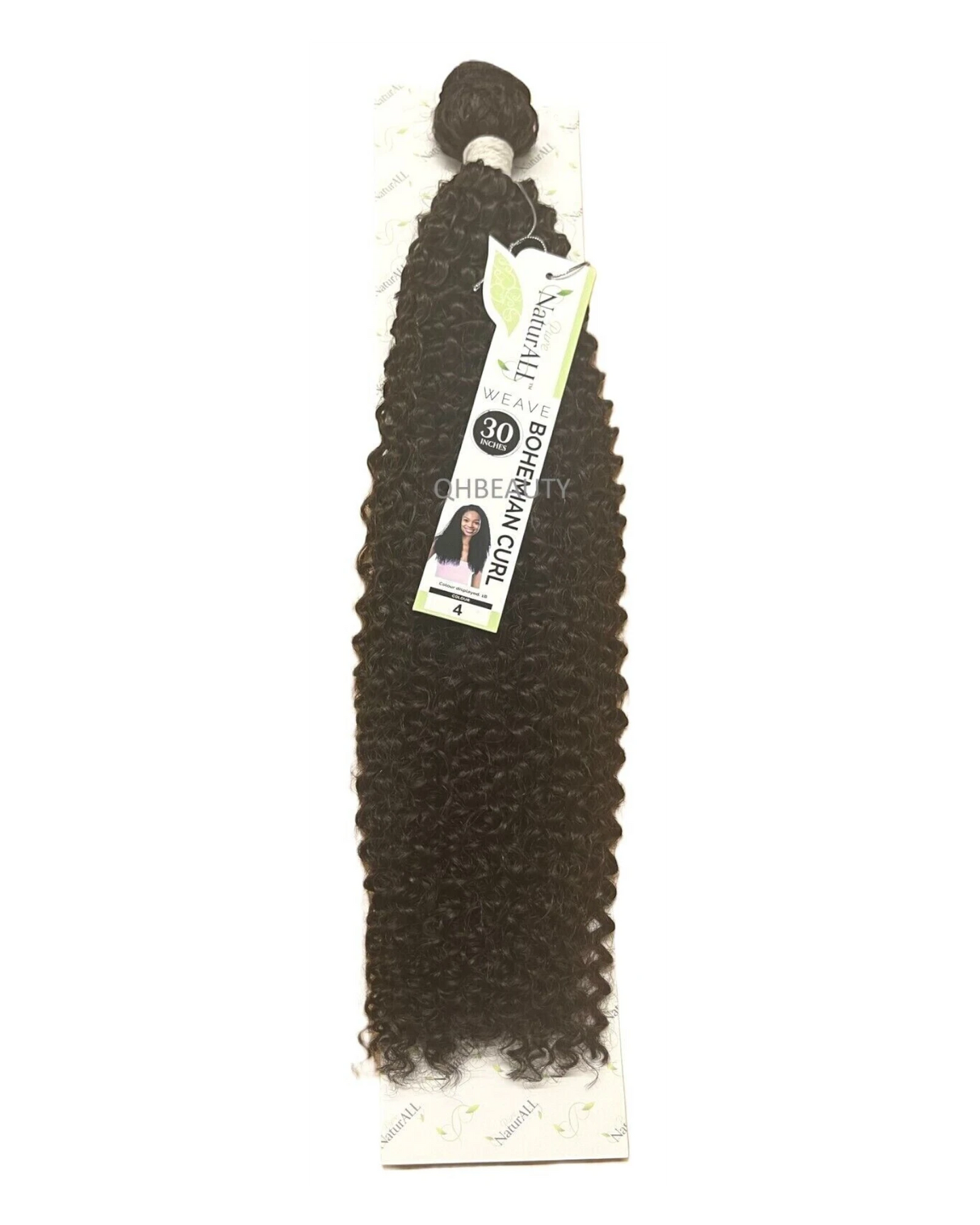 NaturALL SYNTHETIC CURLY HAIR EXTENSION WEAVE - BOHEMIAN CURL WEAVE 30 INCHES