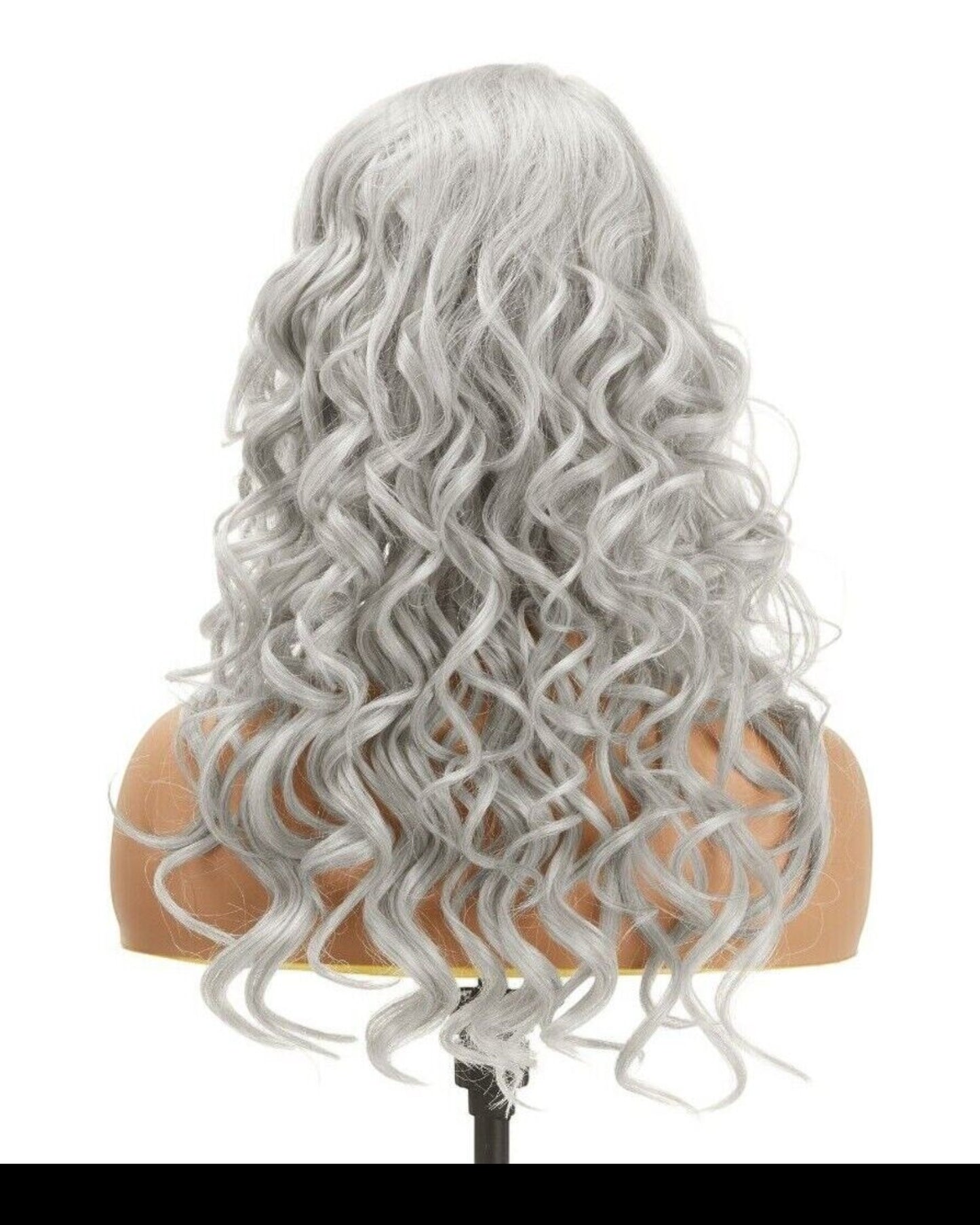 Impression Synthetic Invisible Part Lace Front Long Curly Hair Wig Alexis