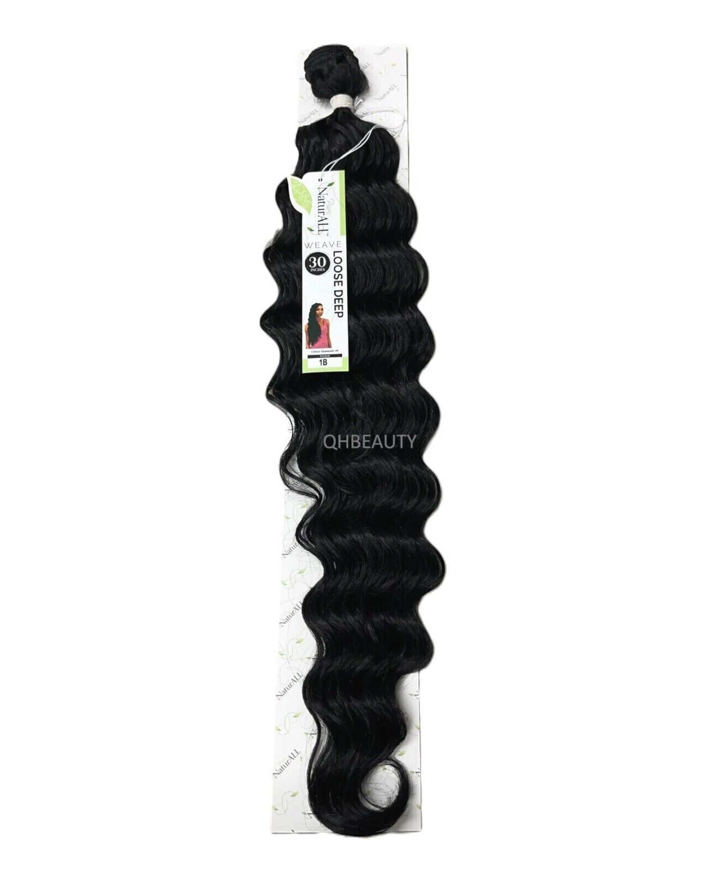 NaturALL SYNTHETIC CURLY LONG HAIR EXTENSION WEAVE - LOOSE DEEP 30 INCHES