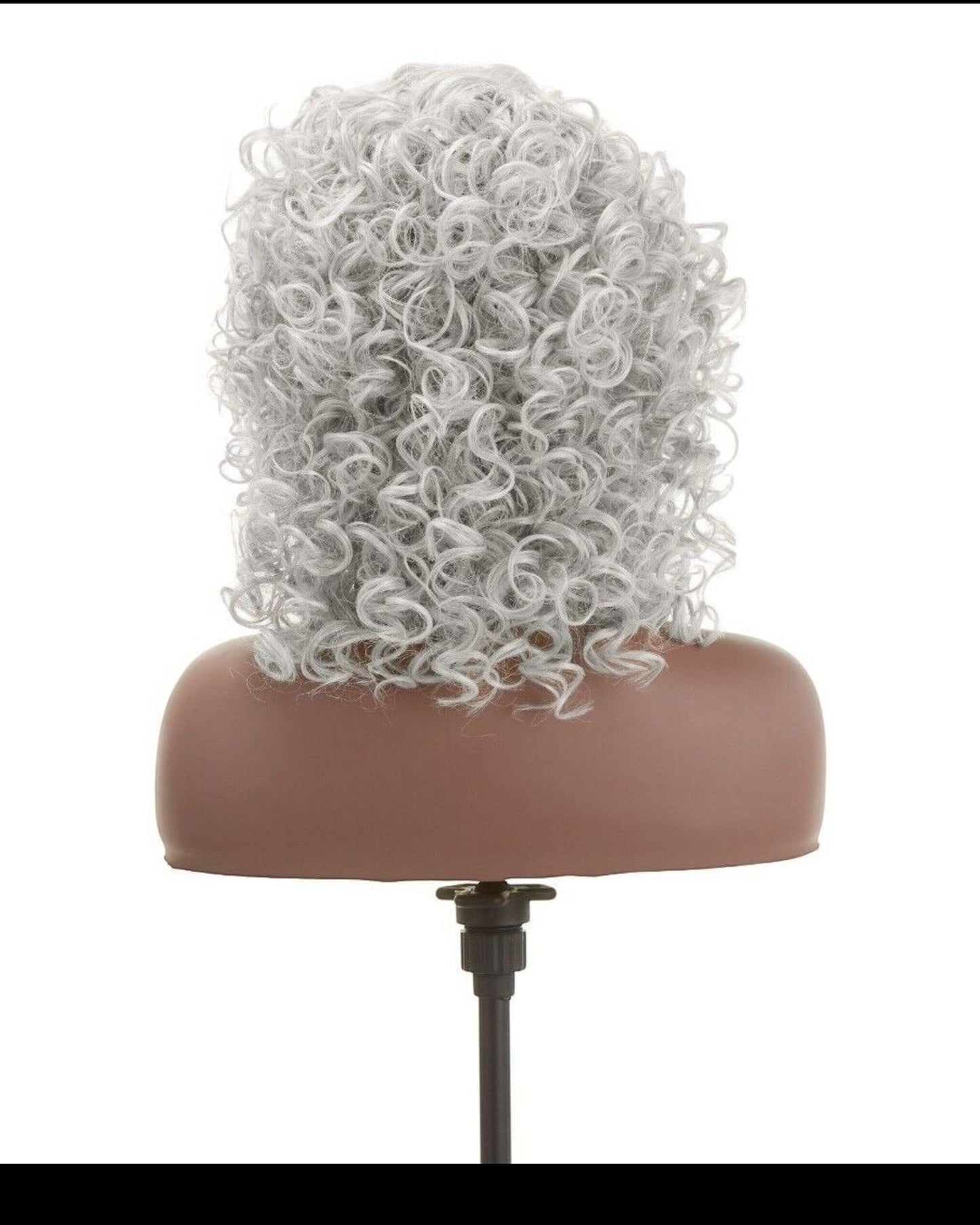 Impression Synthetic Hand Made Invisible L Part Curly Hair Lace Wig - MIA