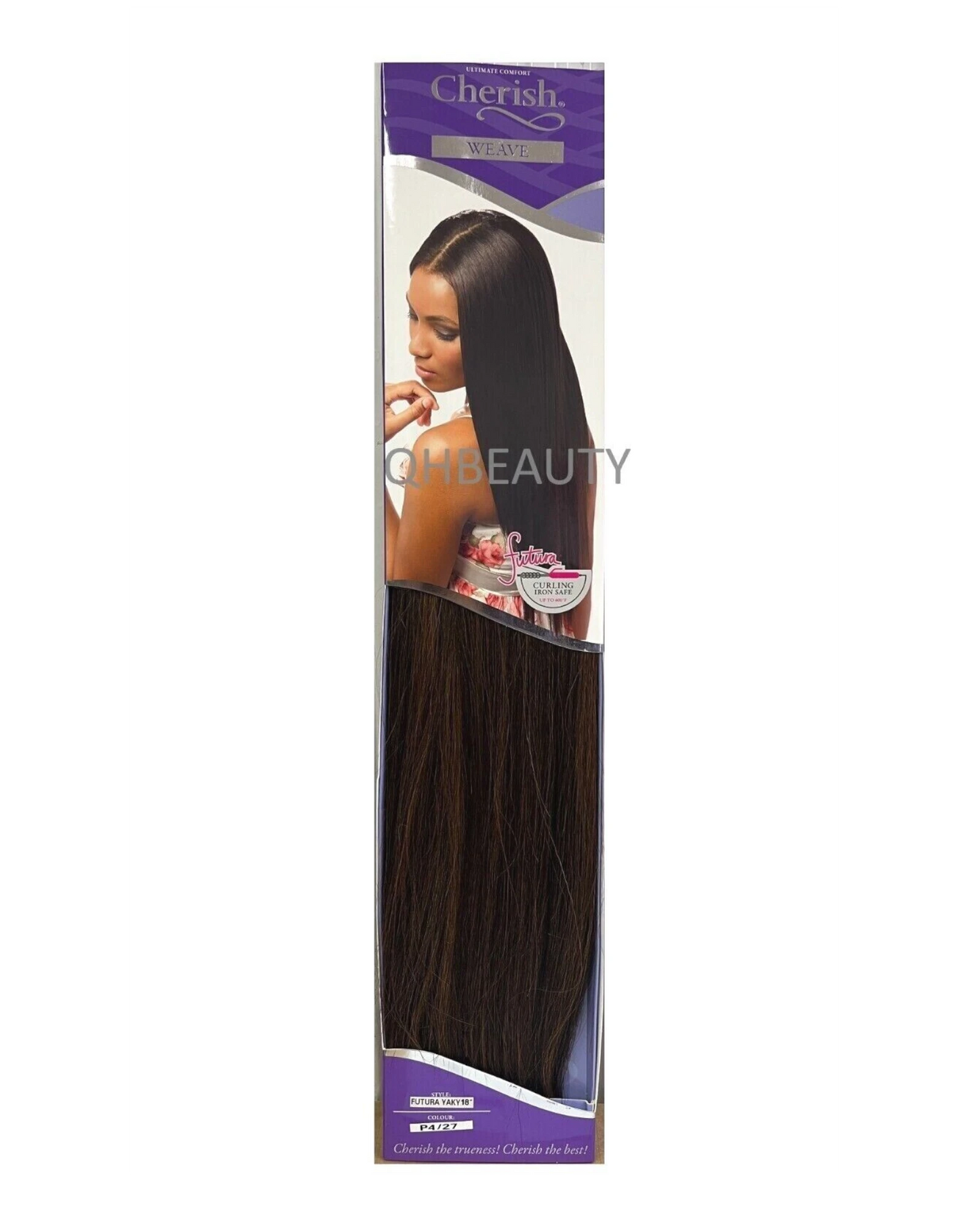 CHERISH SYNTHETIC LONG YAKI HAIR EXTENSION WEAVE - FUTURA YAKY 14 & 18 INCH