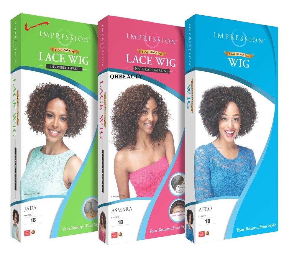 Impression invisible L Part Lace Curly Hair Wig JADA ( Freetress Equal Copy )