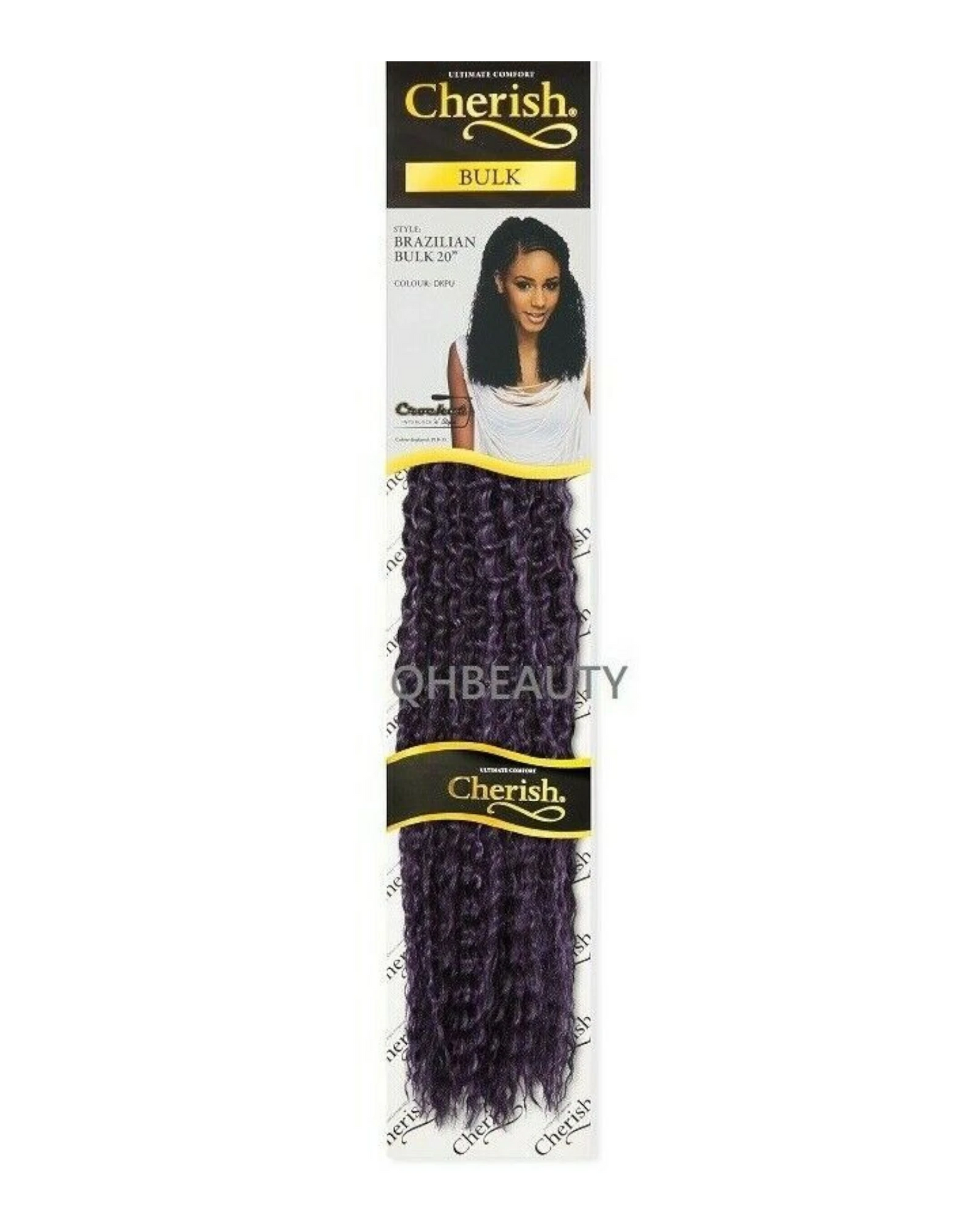 Cherish Synthetic Crochet Braid Curly Hair Extension Style - Brazilian Bulk 20"
