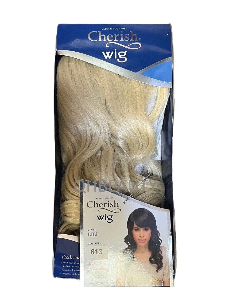 Cherish Synthetic Natural long Curly Hair Wig - LILI