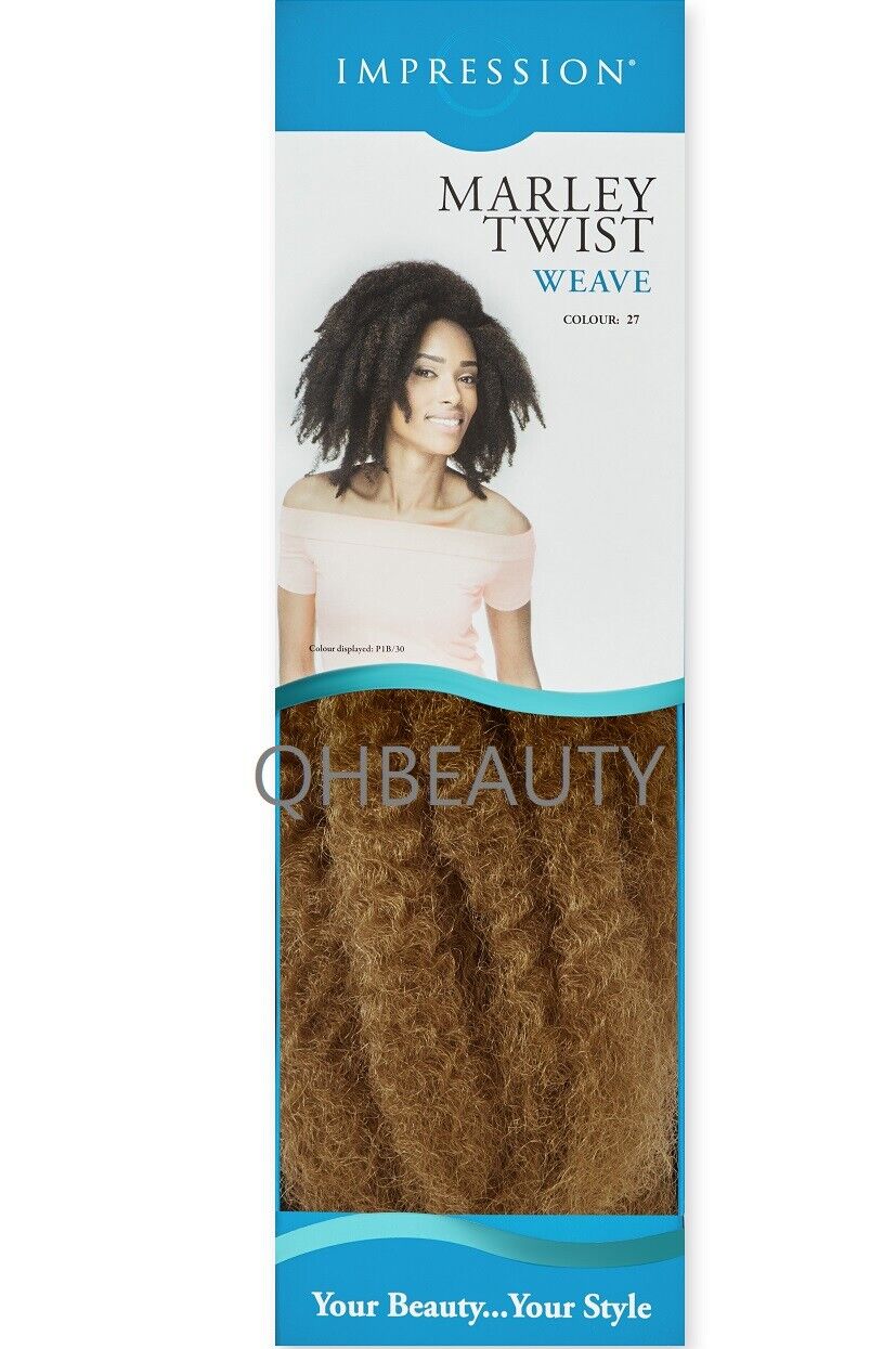 IMPRESSION SYNTHETIC AFRO CUBAN HAIR EXTENSIONS - MARLEY TWIST WEAVE
