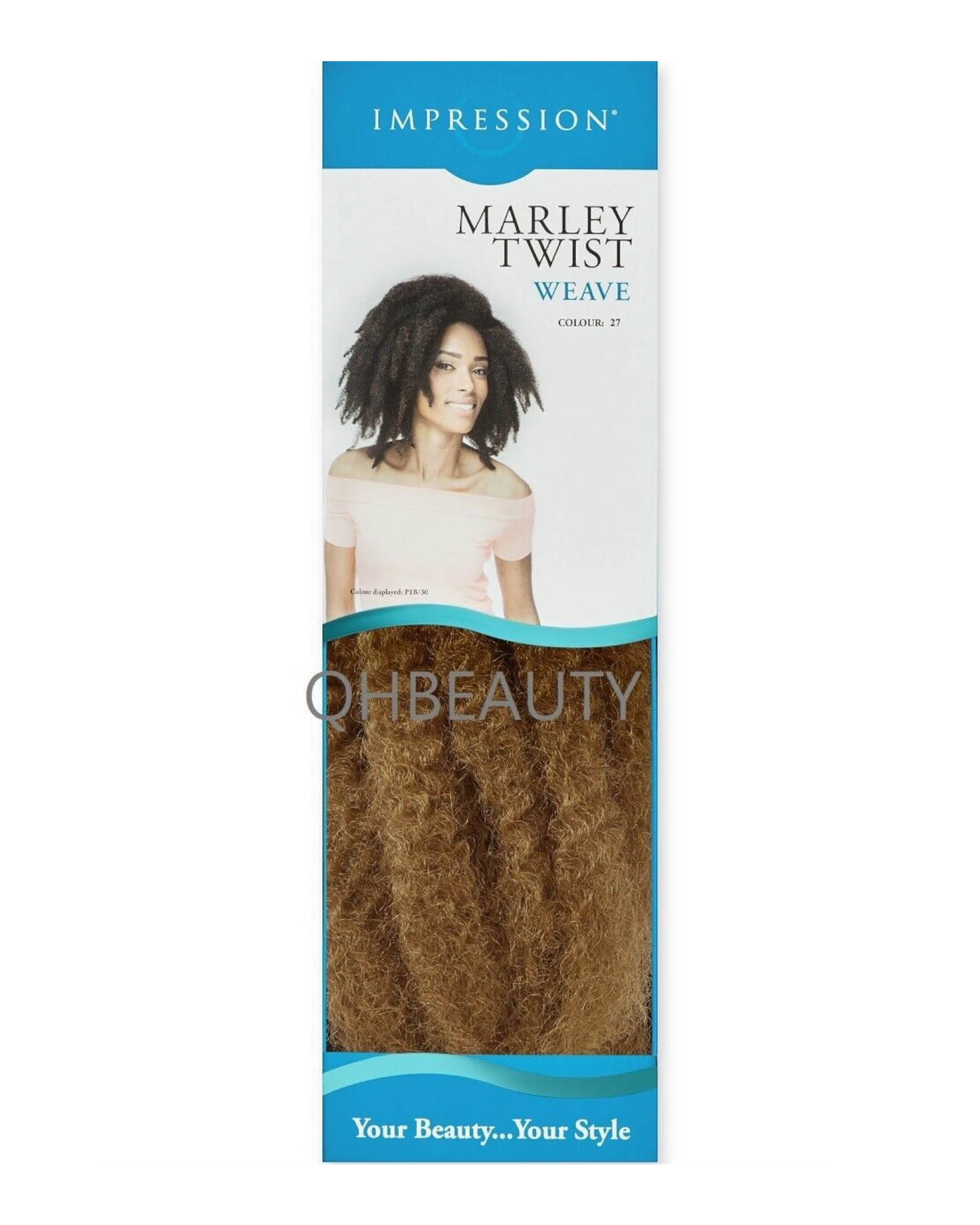 IMPRESSION SYNTHETIC AFRO CUBAN HAIR EXTENSIONS - MARLEY TWIST WEAVE