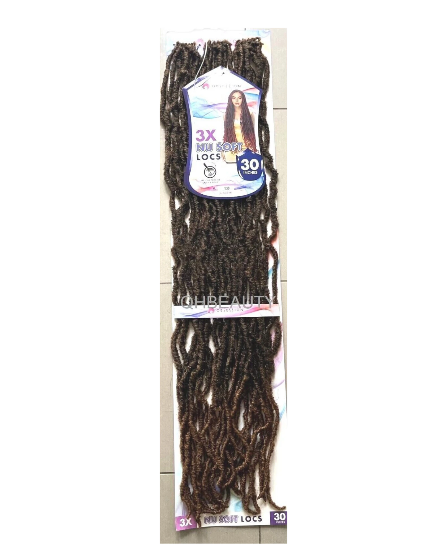 Obsession Synthetic Crochet Pre Looped Braid Hair Extension - NU SOFT LOCS 30''
