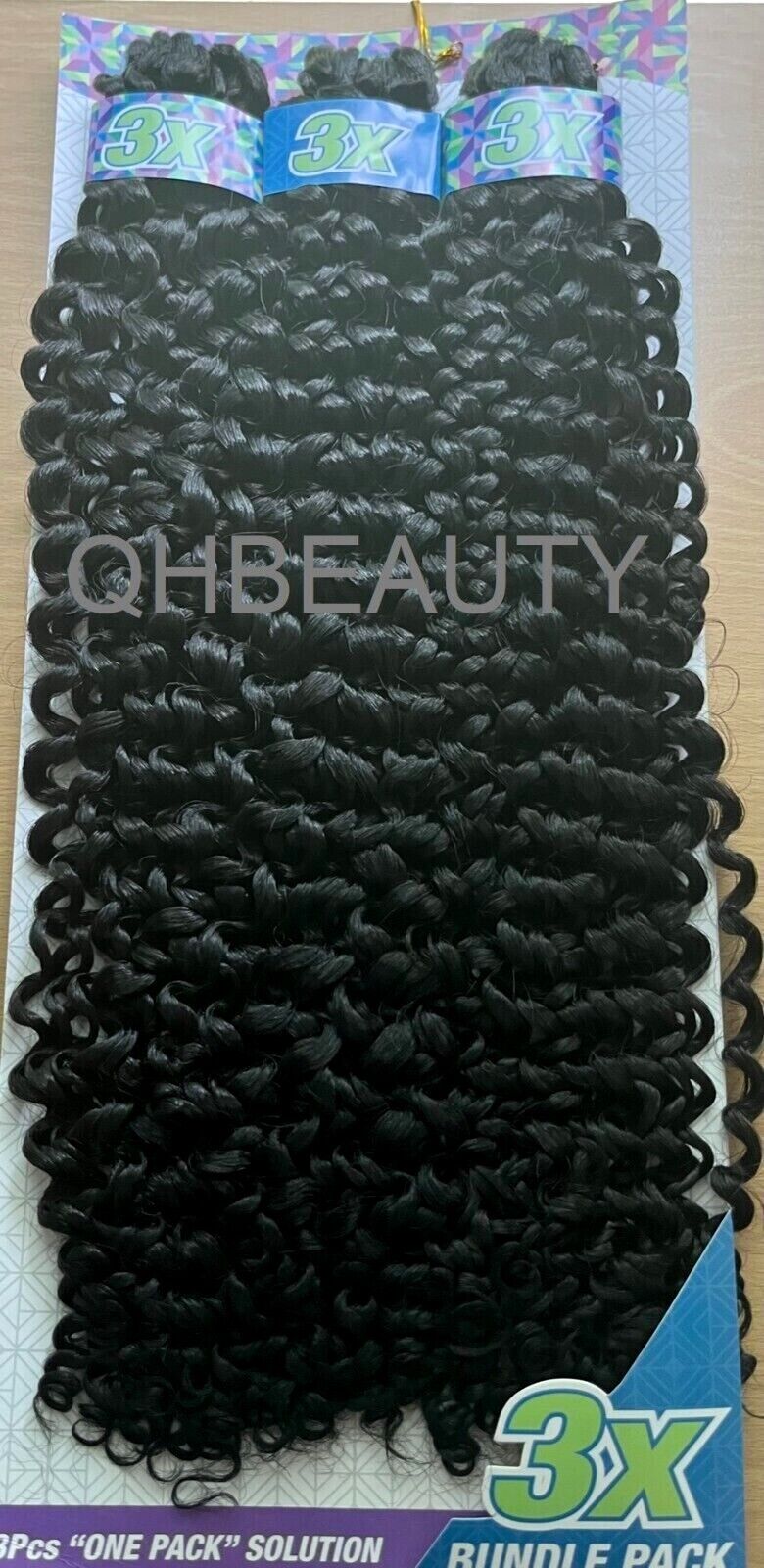 Impression Synthetic Crochet Hair Extension Braid 3x WATER WAVE BRAID 14 & 18 ''