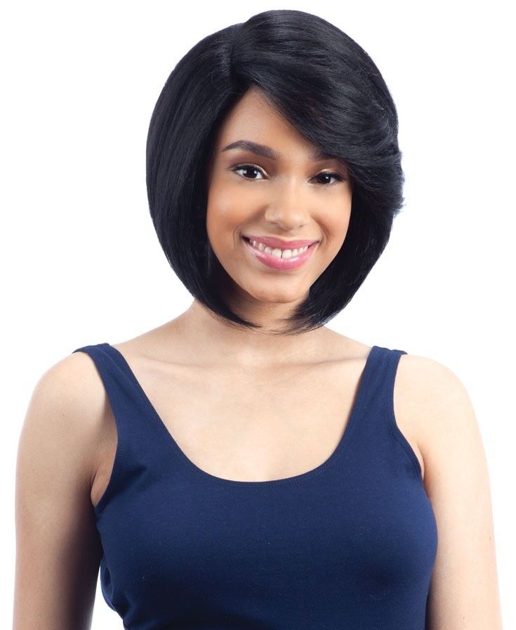 FREETRESS EQUALSYNTHETIC INVISIBLE L PART LACE FRONT HAIR WIG - SNOW BLOSSOM
