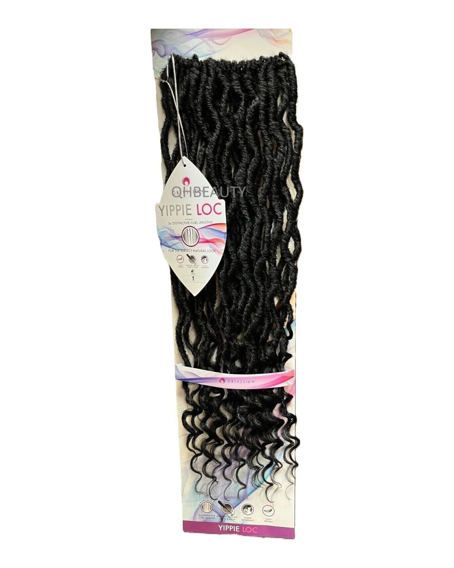 Obsession Synthetic Crochet Long Curly Braid Hair Extension - Yippie Loc