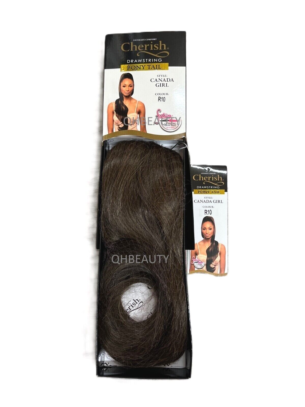 Cherish Synthetic Drawstring Long Curly Wavy Hair Ponytail - Canada Girl