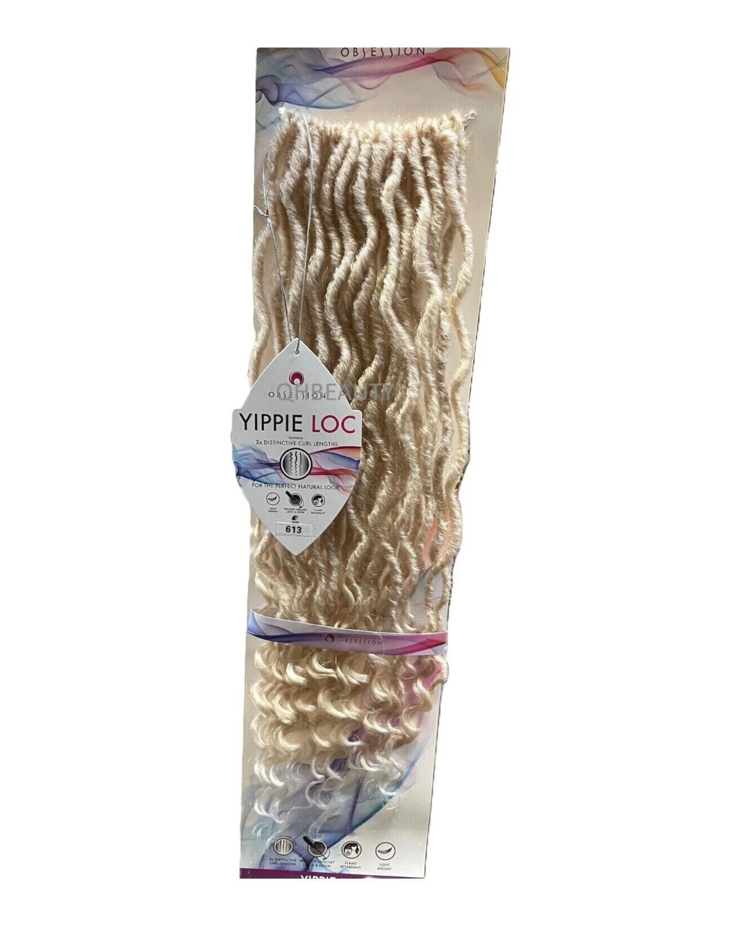 Obsession Synthetic Crochet Long Curly Braid Hair Extension - Yippie Loc