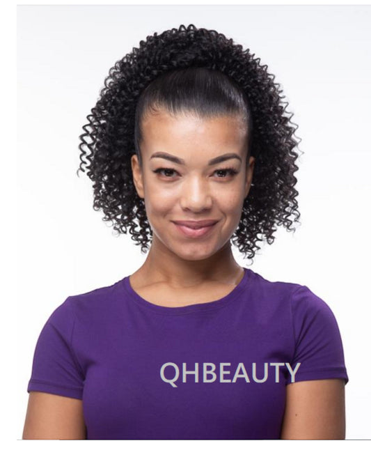 Cherish Synthetic Drawstring Curly Hair Ponytail - Spring