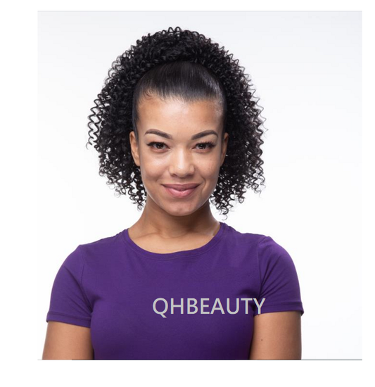 Cherish Synthetic Drawstring Curly Hair Ponytail - Spring