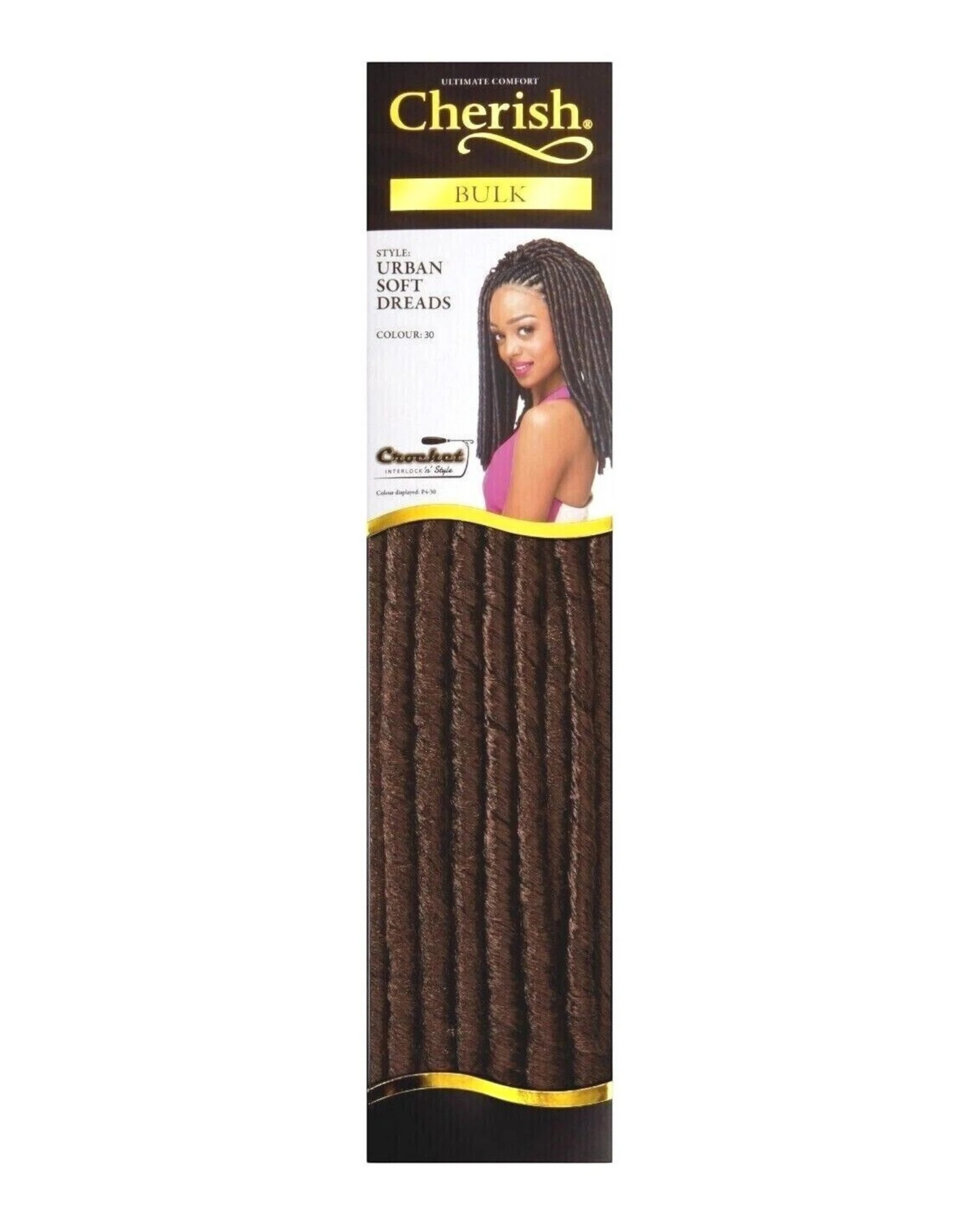 Cherish Synthetic Bulk Crochet Afro Hair Extension braid - URBAN SOFT DREAD