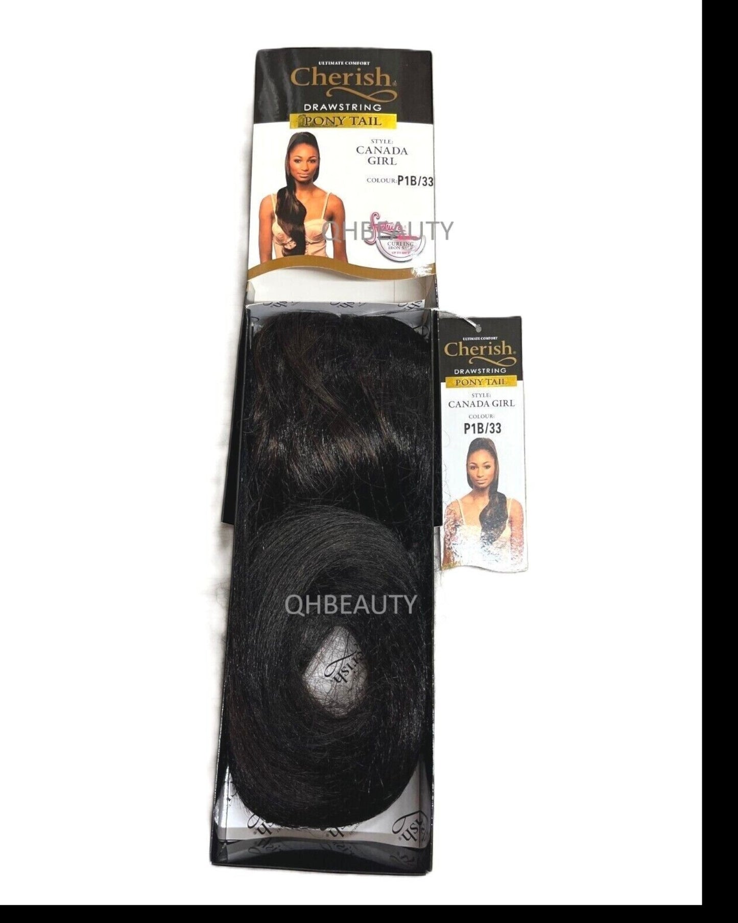 Cherish Synthetic Drawstring Long Curly Wavy Hair Ponytail - Canada Girl