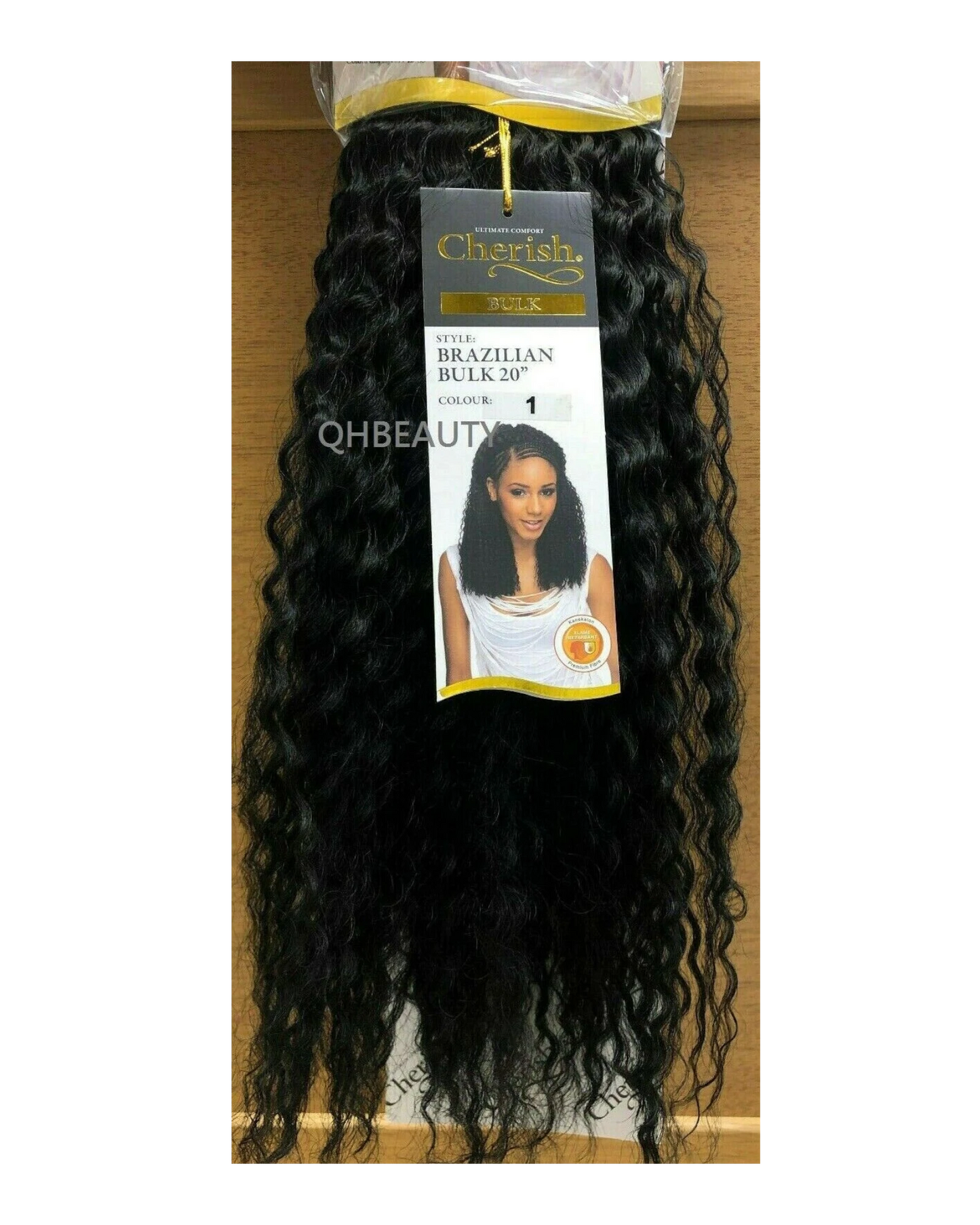 Cherish Synthetic Crochet Braid Curly Hair Extension Style - Brazilian Bulk 20"
